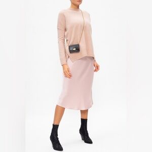 AllSaints Pink Darla Dress with Sweater Size Medium